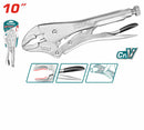 TOTAL TOOLS Curved jaw lock plier 10"inch - THT191001