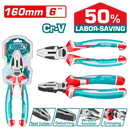 Total tools High leverage combination pliers 6 inch , 50% Energy saving - THT211608S