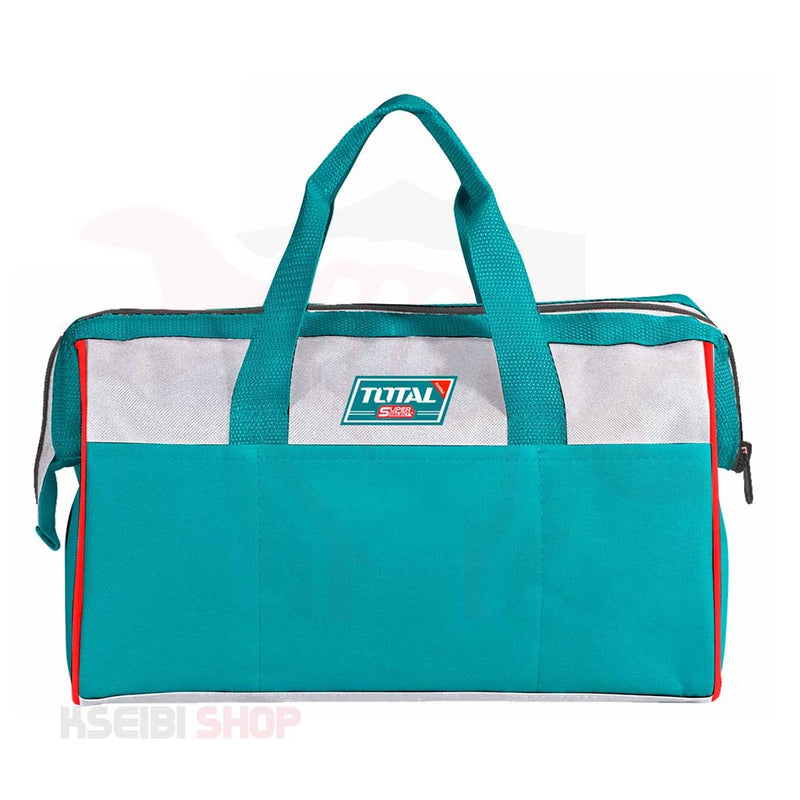 Total tools fabric tool bag 13 "  with 6 pockets - THT261325