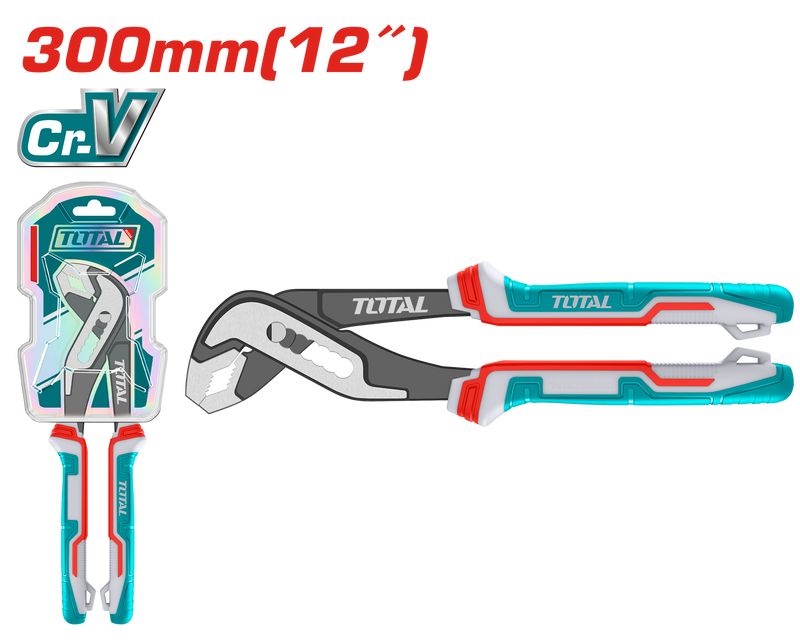 Total Tools 12" (300mm) Heavy Duty Water Pump Pliers – THT281202