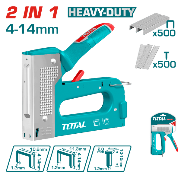 توتال تولز دباسه يدوى  2*1  دبوس و مسمار - THT31148