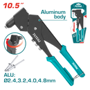 TOTAL TOOLS 360 Swivel head-hand Riveter 10.5"inch-THT32106