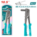 توتال تولز بنسة برشام يدوي 10.5 بوصه  للبرشام الالومنيوم 2.4 / 3.2 / 4 / 4.8 مم - THT32108S