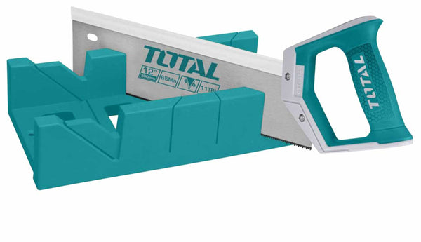 Total Tools Mitre box and back saw set-THT59126