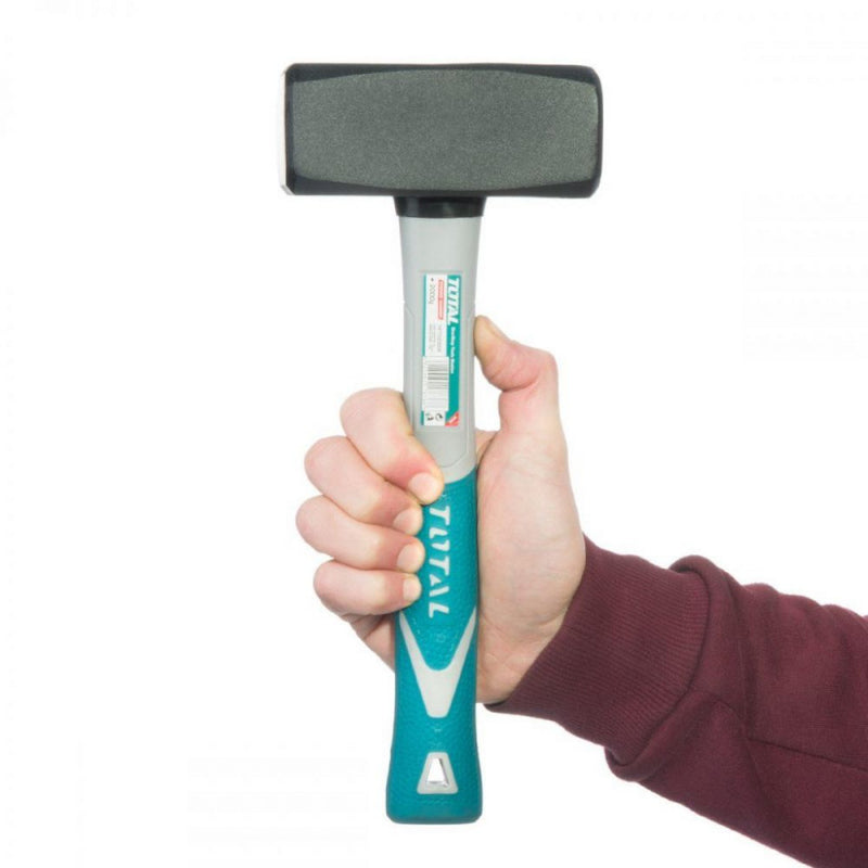TOTAL TOOLS Stoning hammer With Fiberglass Handle 2000g - THT7220006