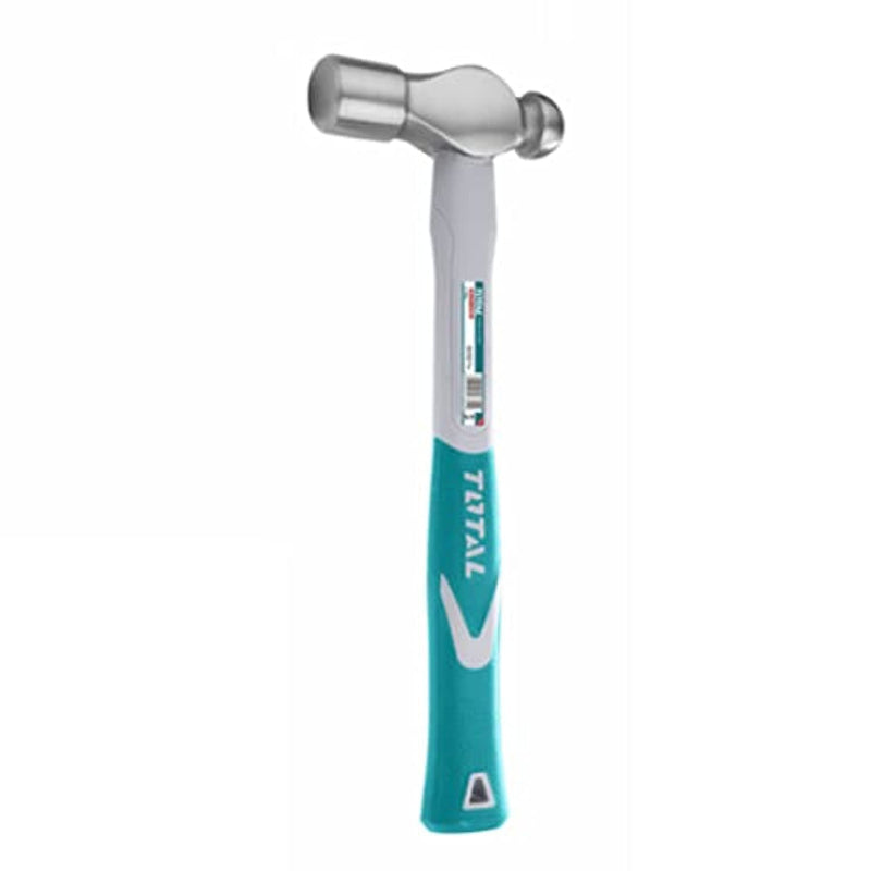 TOTAL TOOLS Ball pein hammer With Fiberglass Handle 450g - THT74166