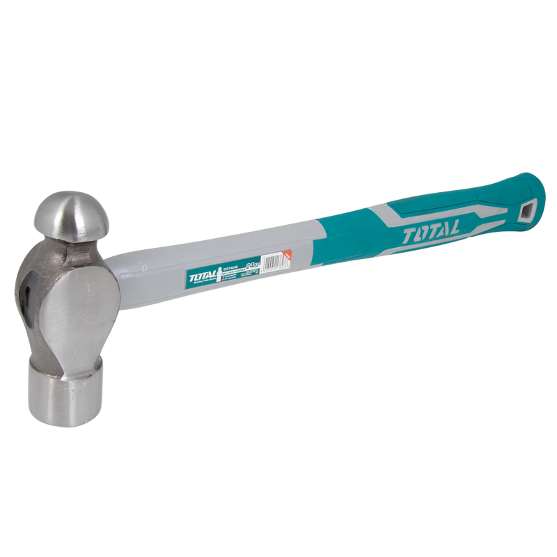 TOTAL TOOLS Ball pein hammer With Fiberglass Handle 660g - THT74246