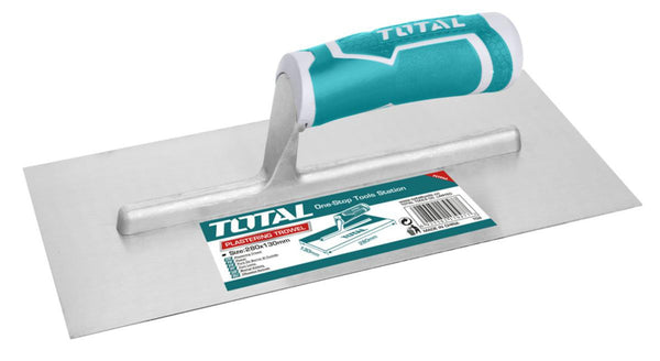 TOTAL TOOLS Plastering trowel (plastic handle) 280x130mm - THT81286