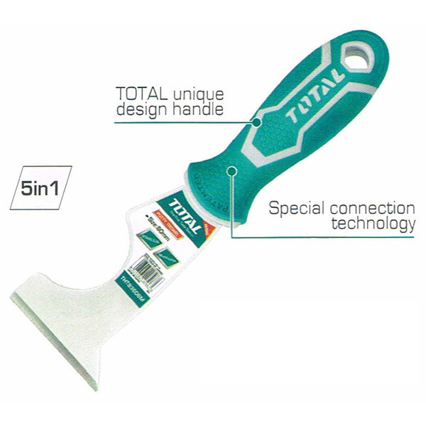 TOTAL TOOLS Multifunction Putty trowel 60mm(2.5'') - THT83606M
