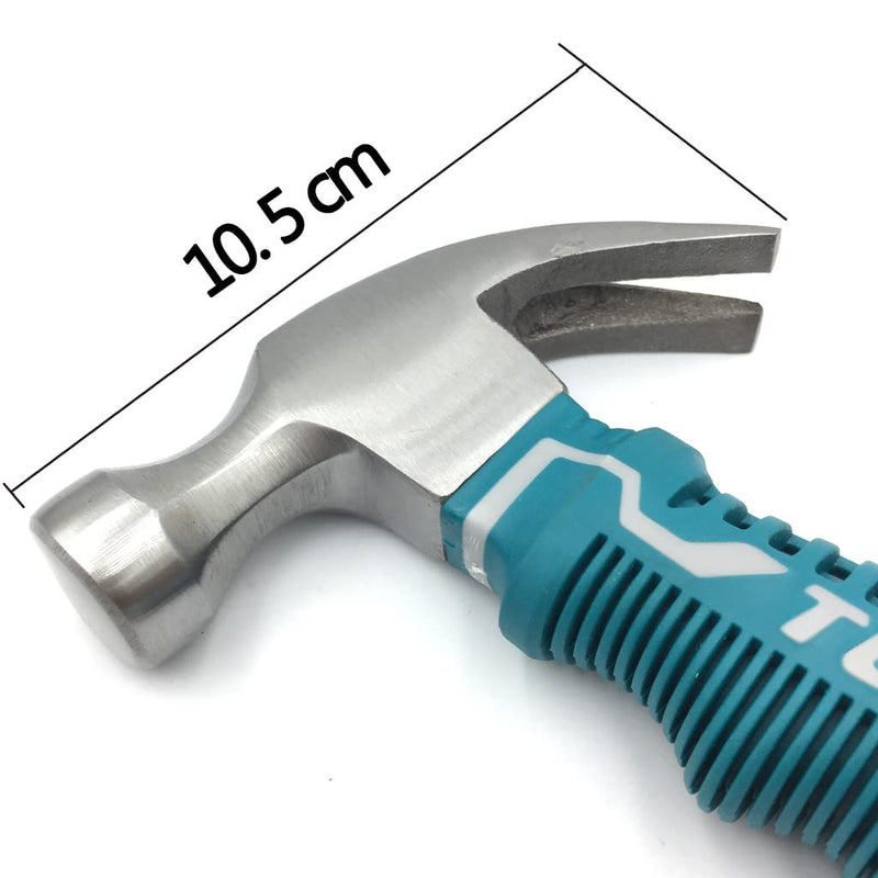 TOTAL TOOLS Mini Claw Hammer With Fiberglass Handle 220g - THTM7386D