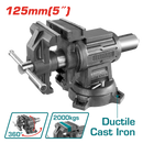 Total tools Multi-purpose bench Swivel base vice 5 "  - THTMF6156