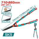 توتال تولز مقص شجر يدوى ( اسوار )  860 مم 34 بوصه - THTS1516306
