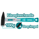 TOTAL TOOLS Machinist Hammer with Fiberglass Handle 100g - THTS71100