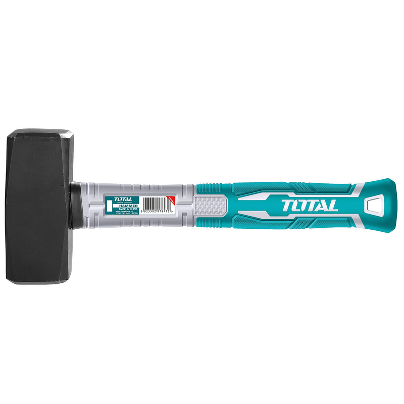 TOTAL TOOLS Stoning hammer With Fiberglass Handle 1000g - THTS721000
