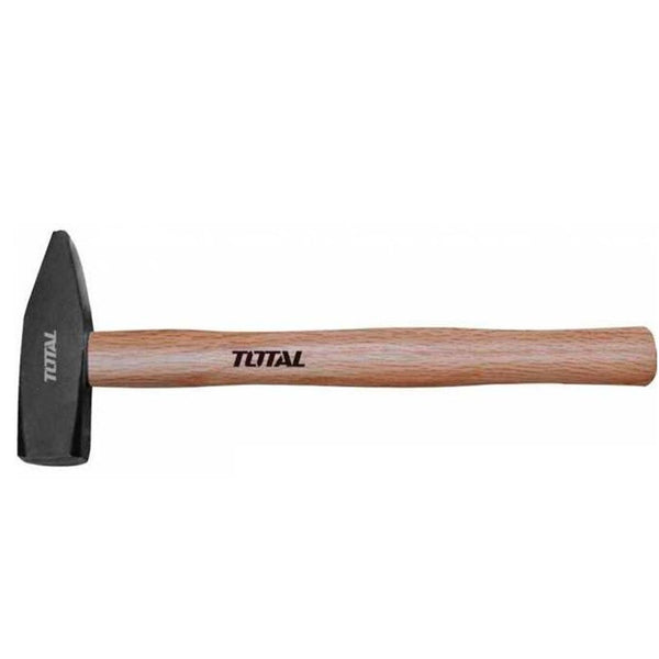 TOTAL TOOLS Machinist Hammer With Hardwood Handle 500g - THTW71500