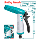 توتال تولز مسدس رش مياه بلاستيك 3 اشكال   - موديل THWS010301