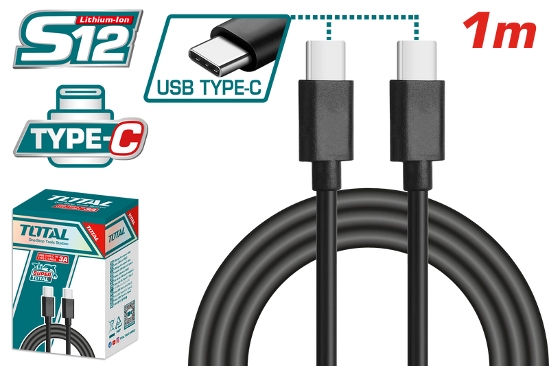 Total Tools USB type-C to type-C cable-TIUCC02