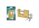 TOTAL TOOLS Heavy duty brass block padlock 70mm  - TLK32703