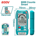 افوميتر متعدد رقمي ذكي 600 فولت + متر قياس مغناطيسي 8م × 32 مم - Promotion-004
