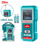 Total Tools 35m Laser Distance Meter with ±2mm Accuracy – TMT53055