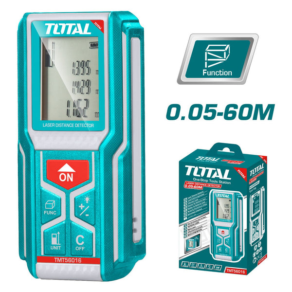 TOTAL TOOLS Laser distance detector 60 Meter-TMT56016