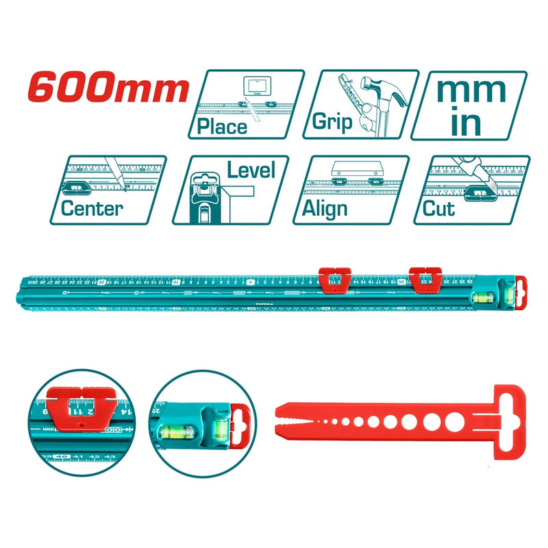 TOTAL TOOLS Multi-function Measure mate 60cm - TMT646003