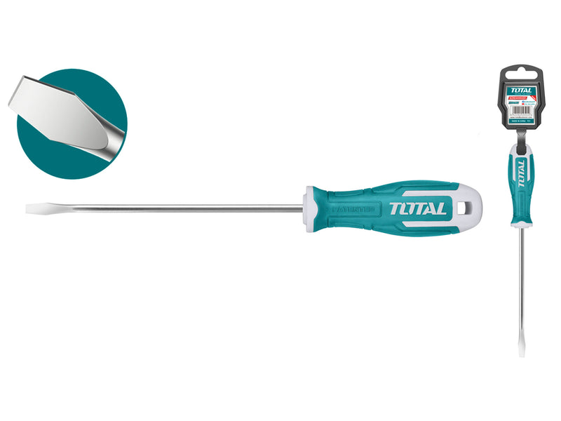 TOTAL TOOLS
 Slotted screwdriver 8mm X 200mm 
- THT268200