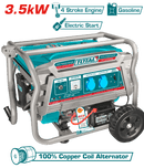 Total Tools Gasoline Generator 3.5kW 15L Tank – TP135006E