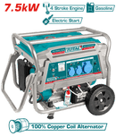 Total Tools Gasoline Generator 7.5kW 16HP 25L Tank – TP175006