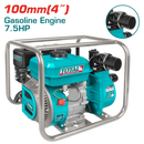 TP3402 - توتال تولز ماكينة مياه تعمل بالبنزين 7.5 حصان  4 بوصه