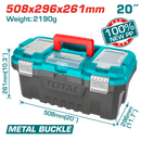 توتال تولز شنطة عدة بلاستيك 20 بوصة - TPBX0202