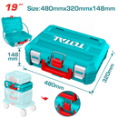 توتال تولز شنطة عدة بلاستيك  19 بوصة  عمق  148 مم  فابله  للتركيب - TPBXS102