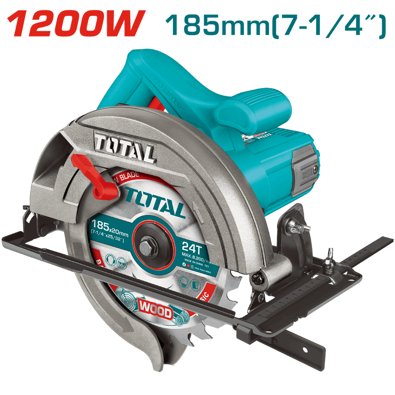 TS11218576 - توتال تولز منشار صينية 7.25 بوصة 1200 وات
