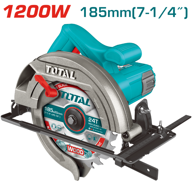 TS11218576 - توتال تولز منشار صينية 7.25 بوصة 1200 وات