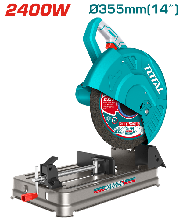 Total tools Metal Cut-Off Saw 14 "  2400 W - TS9243558