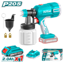 توتال تولز مسدس رش 20 فولت + بطاريه و شاحن -TSGLI20406