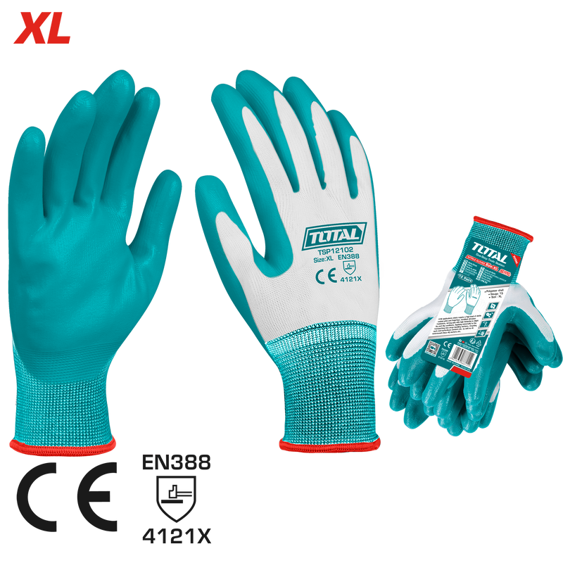 Total tools  Nitrile gloves (XL) - TSP12102