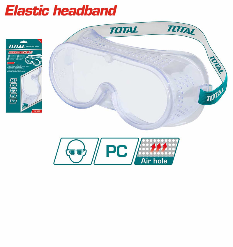 TOTAL TOOLS Safety goggles-TSP302302