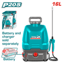 توتال تولز رشاش بطاريه 20 فولت خزان 16 لتر  5 بار سرعتين - بدون بطاريه و شاحن  - TSPLI2016