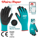 Total Tools XL Nitrile Frosted Polyester Lined Gloves – TSPTG01