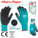 Total Tools XL Nitrile Frosted Polyester Lined Gloves – TSPTG01