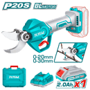 Total Tools 20V Cordless Pruning Shears up to 30mm + Battery and Charger – TSSLI203083