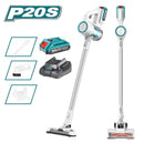 توتال تولز مكنسه 20 فولت + بطاريه وشاحن / TVLI2006