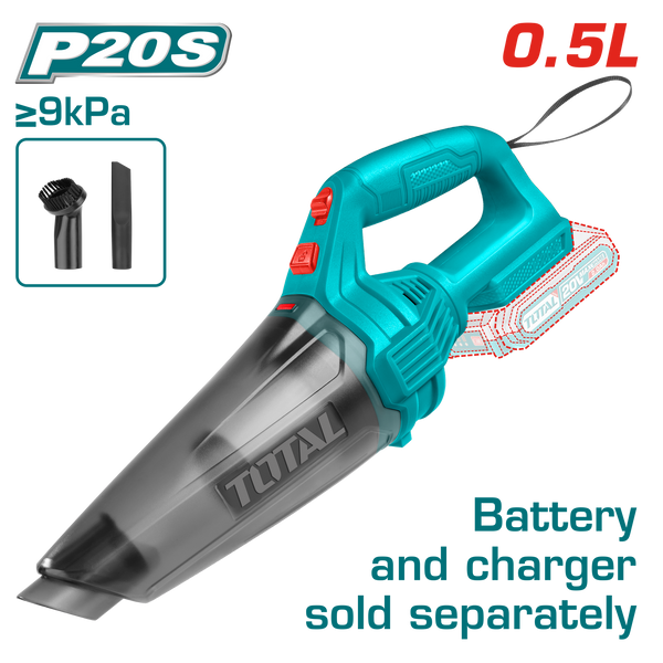توتال تولز مكنسه ٢٠ فولت بدون بطاريه وشاحن-TVLI201261