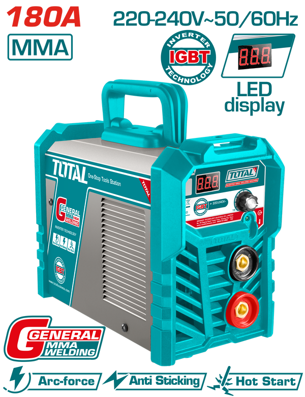 Total tools Inverter MMA welding machine 180 A - TW218028