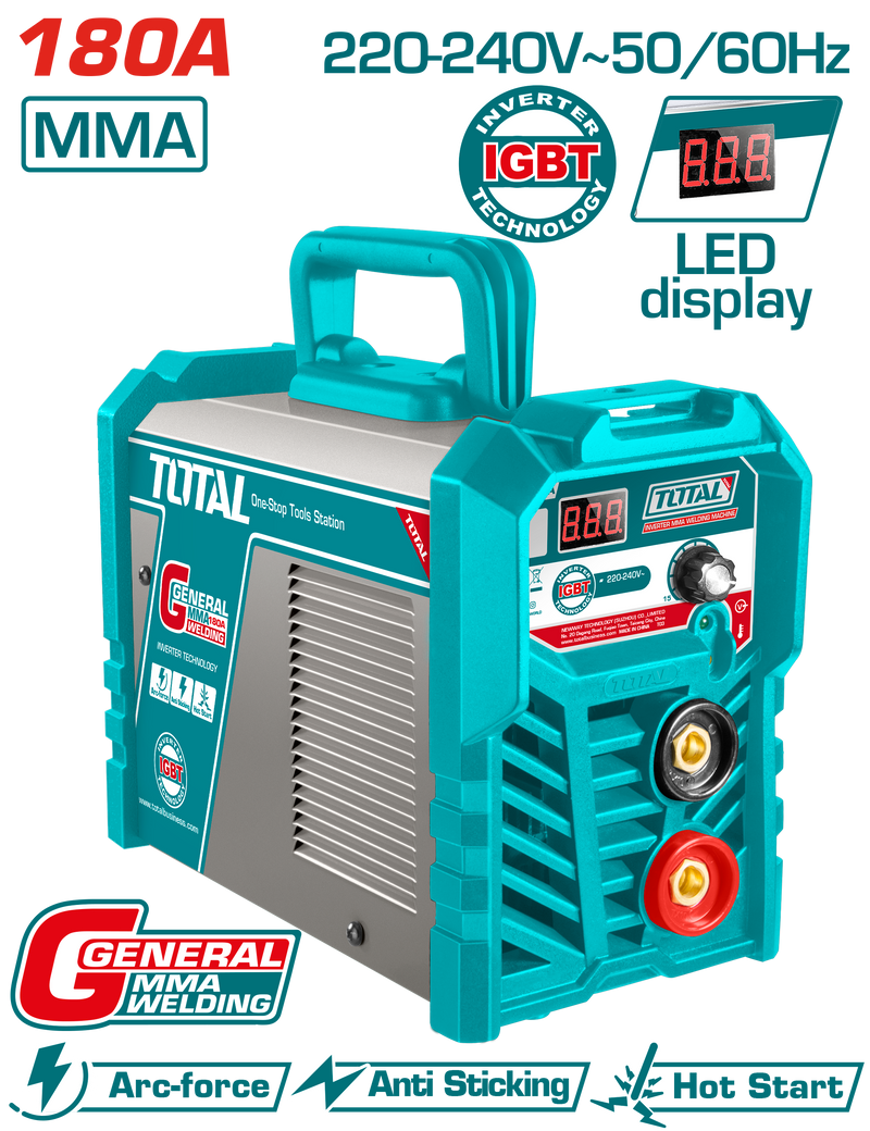 Total tools Inverter MMA welding machine 180 A - TW218028