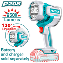 Total Tools Cordless Work Lamp 20V 2500 Lumens 3 Lighting Modes with Adjustable Angle – without Battery & Charger –  TWLI20885