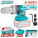 TWTLI20182 - توتال تولز ماكينة لحام بولي بطاريه  20 فولت  4 امبير  320 درجة  + 2 بطارية و شاحن