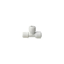 Plastic Side T-Fitting for Water Filter – 1/4" Male Thread and 1/4" Hose Connection – Model PSD1/4-02
