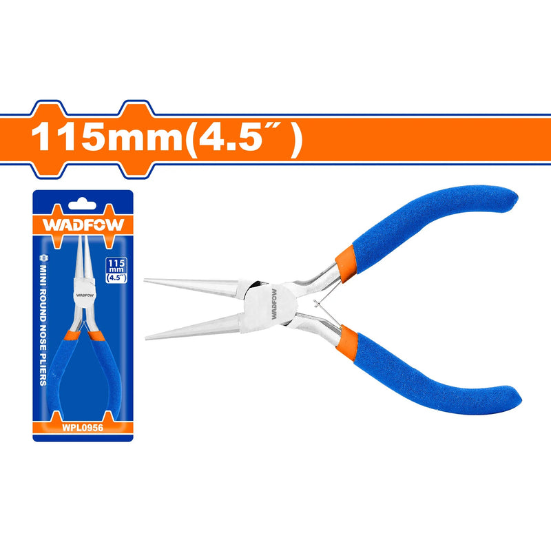 Mini round nose pliers 4.5"/115mm WADFOW - WPL0956